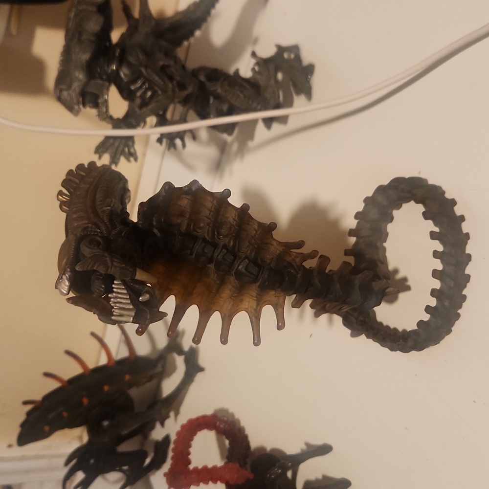 ALIEN Kenner movie and toy line Aliens snake alien